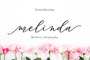 Melinda, a Script Font by Amarlettering (Thumbnail 1 of 7)