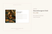 Neurodivergent Child Illustrations, a Person Illustration by LanternkinStudio (Thumbnail 5 of 13)