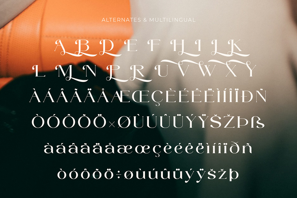 Kolwer - Staylish Serif Font, a Serif Font by Muflieart (Photo 8 of 10)