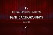 12 UHD Bent Background Scenes V1, an Object Graphic by LuisFaus (Thumbnail 3 of 5)