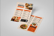 Food Menu Flyer, a Flyer Template by yanindesign (Thumbnail 2 of 3)