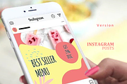 Social media template - best seller, a Social Media Template by rivatxfz (Thumbnail 3 of 4)