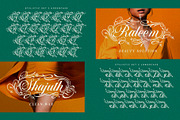 Quality Hand Typeface, a Script Font by alit design (Thumbnail 11 of 20)
