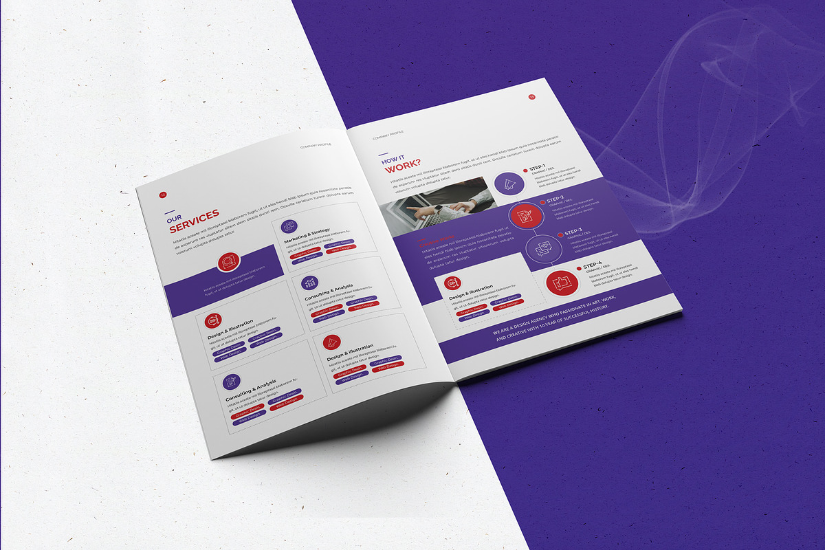 Company Profile, a Brochure Template by WOWPro (Photo 7 of 9)