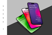Showcase iPhone Mockup, an iPhone Mockup by Jiwstudio (Thumbnail 4 of 5)