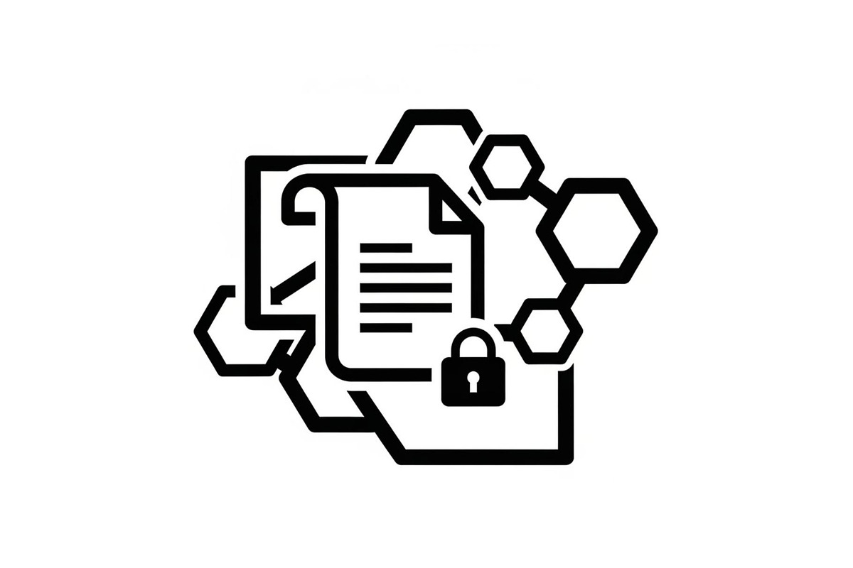 Secure Blockchain Icons Set, a Graphic by hafijul (Photo 8 of 14)