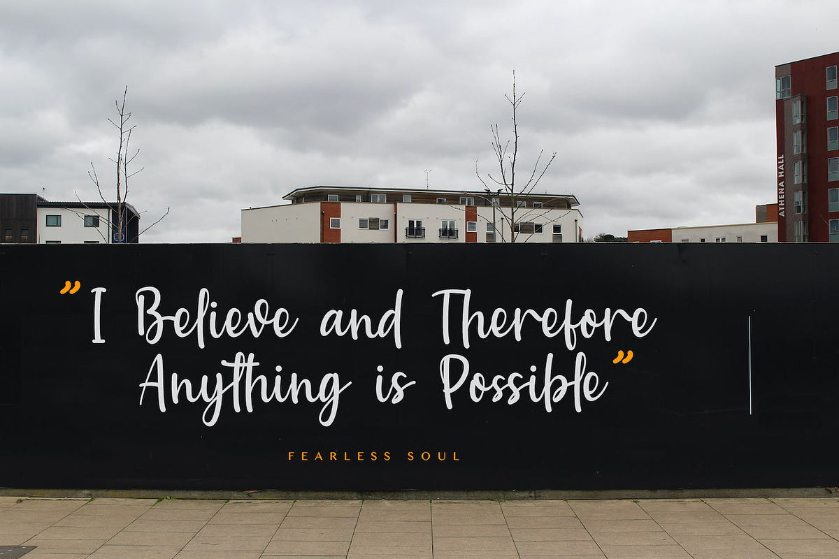Baweni - Handwritten Script Font, a Script Font by StringLabs (Photo 2 of 9)