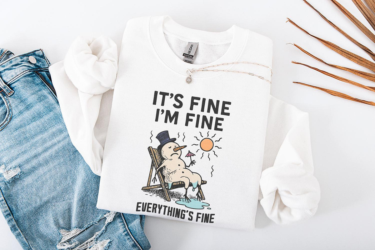 Its Fine Im Fine Everythings, an Illustration by SharpMarketplace (Photo 4 of 9)