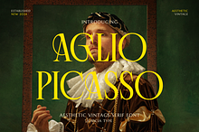 Aglio Picasso | Aesthetic Vintage