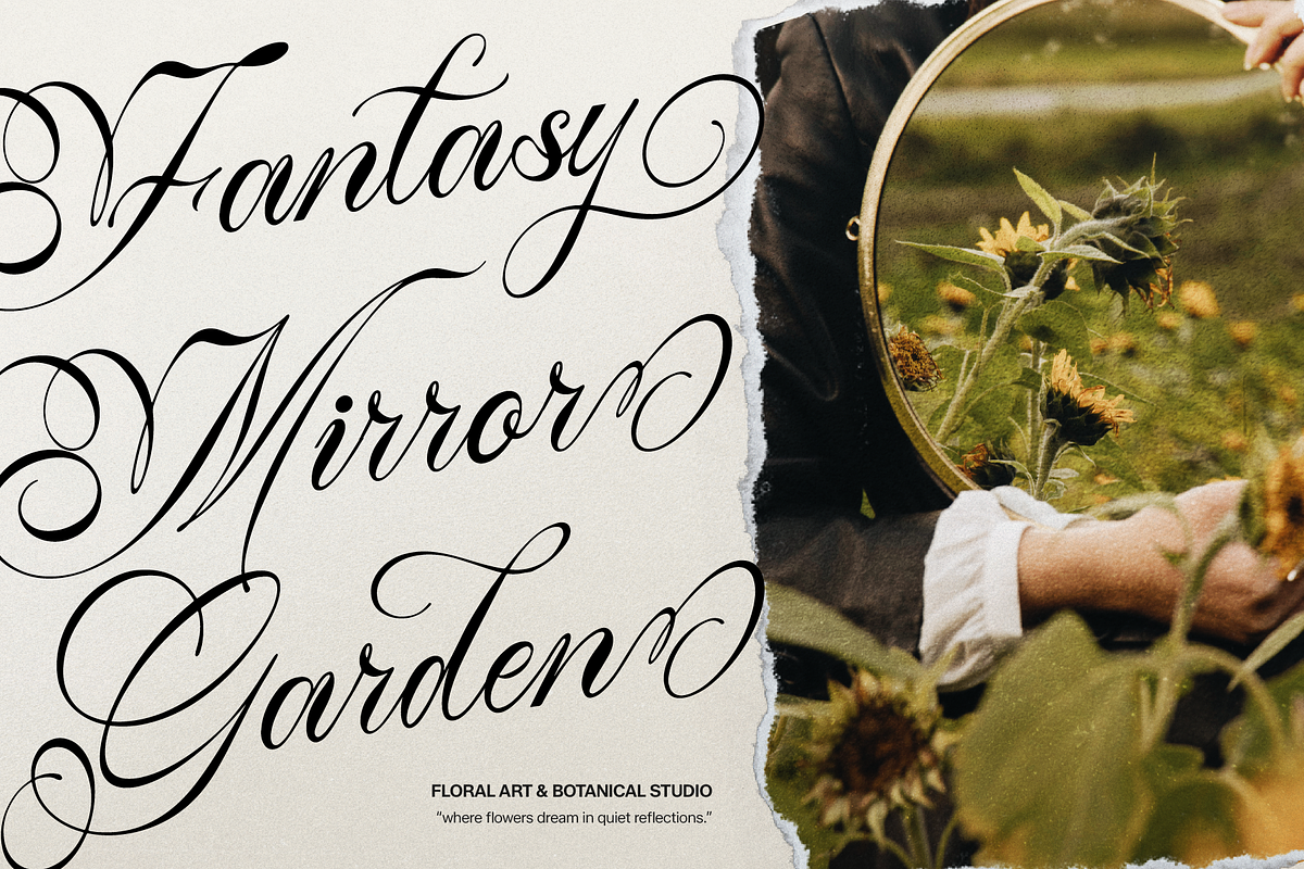 Alventary | Classic Elegant Script, a Script Font by gracetype_studio (Photo 4 of 12)
