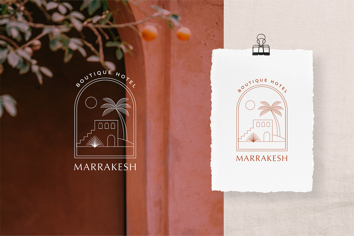 Bohemian Minimal Logos collection, a Branding & Logo Template by Marish (Photo 13 of 13)