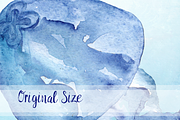 Watercolor Sea Creatures Clipart Set, an Object Graphic by Tati Bordiu (Thumbnail 4 of 4)