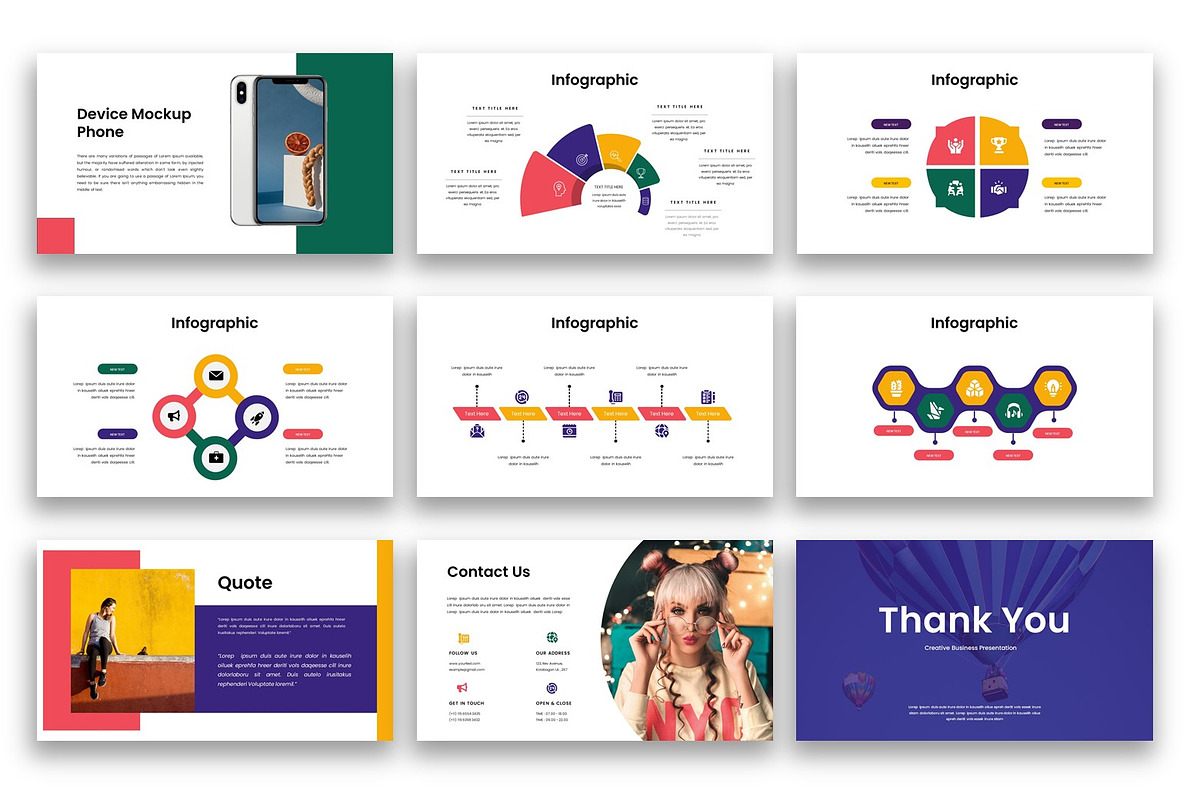 Miracel – Creative Google Slide, a Presentation Template by kreatifreya (Photo 4 of 5)