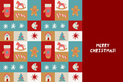Merry Christmas Clipart, a Decorative Illustration by Barkova Nadya (Thumbnail 9 of 9)