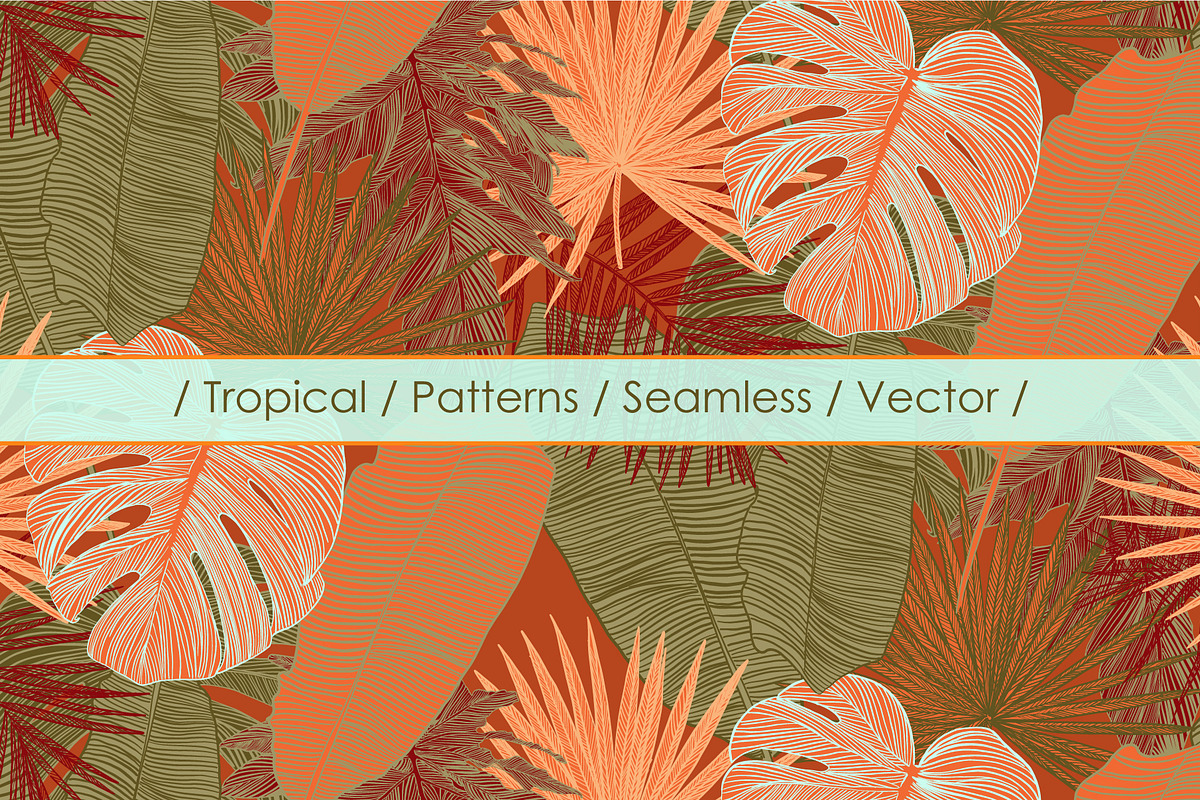 Wild Tropical Patterns, a Pattern Graphic by ANAKOTO (Photo 5 of 14)