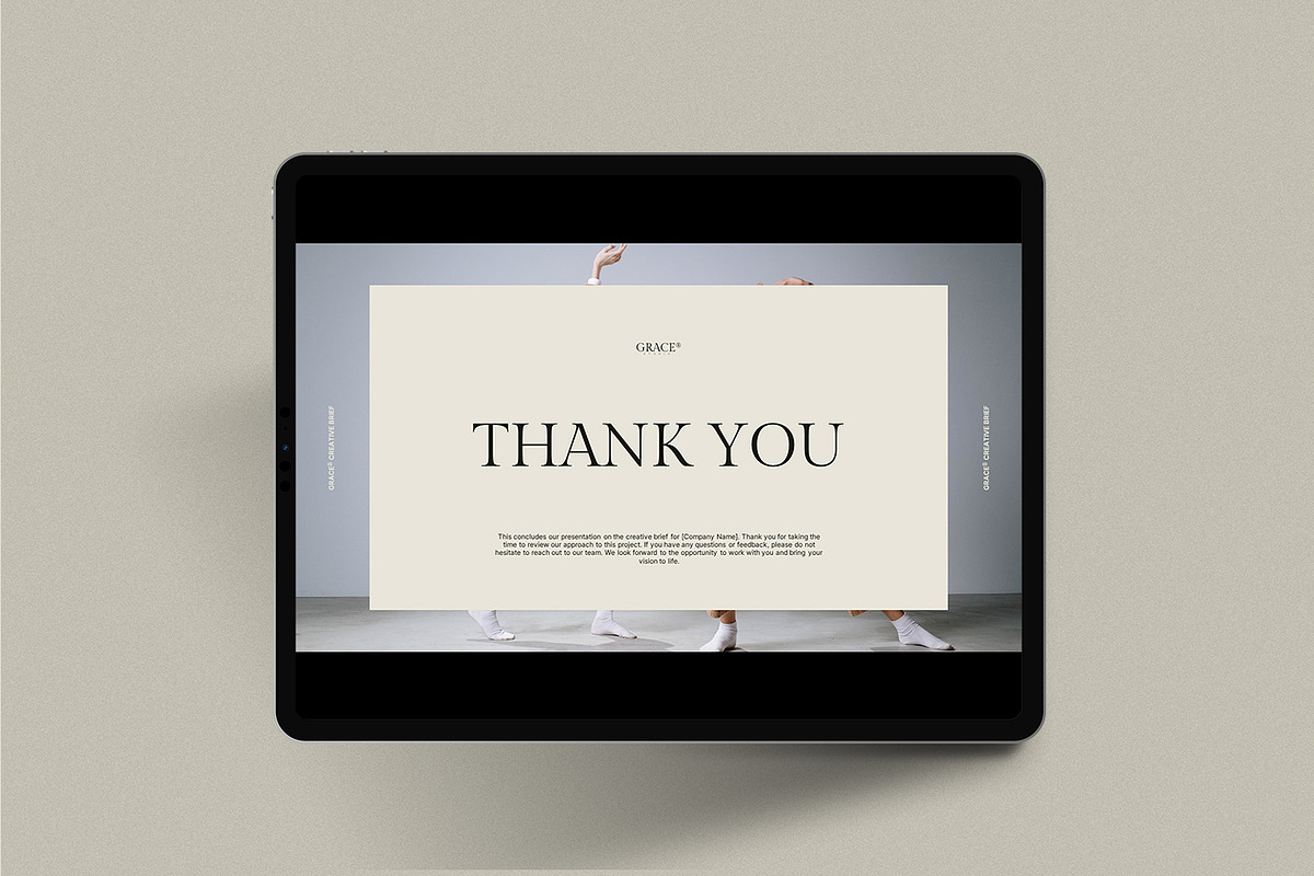 Grace Creative Brief - Google Slide, a Presentation Template by Sixtemp (Photo 7 of 7)