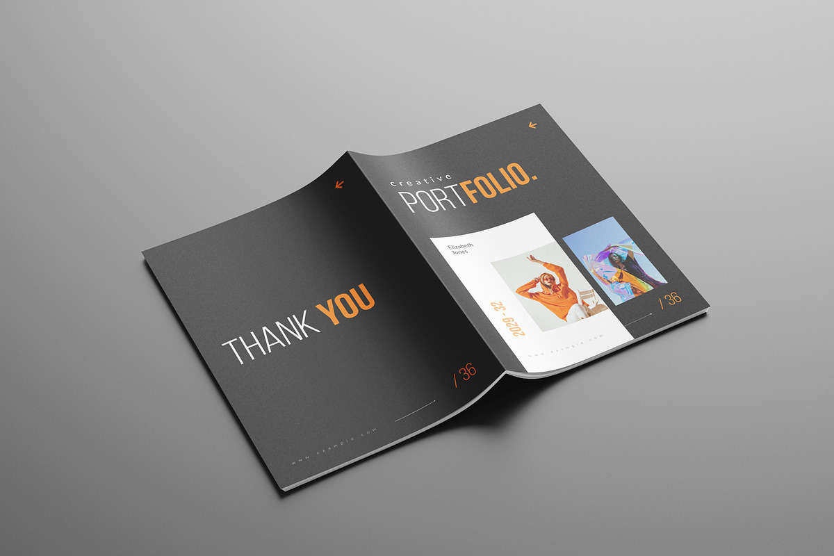 Portfolio Brochure Template, a Brochure Template by Seeing-art (Photo 9 of 11)