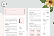 Creative CV Resume Template - 0122, a Resume Template by GResume (Thumbnail 3 of 7)
