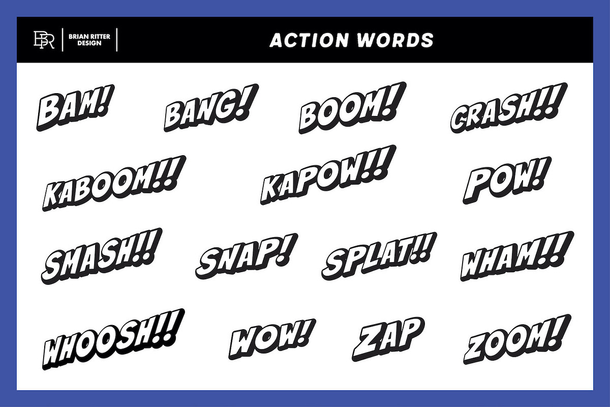 Comic Builder, a Brush Add-On by Brian Ritter Design (Photo 9 of 9)