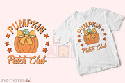 Halloween Fall, Pumpkin Coquette Bow, a Graphic by mh_arif (Thumbnail 2 of 3)