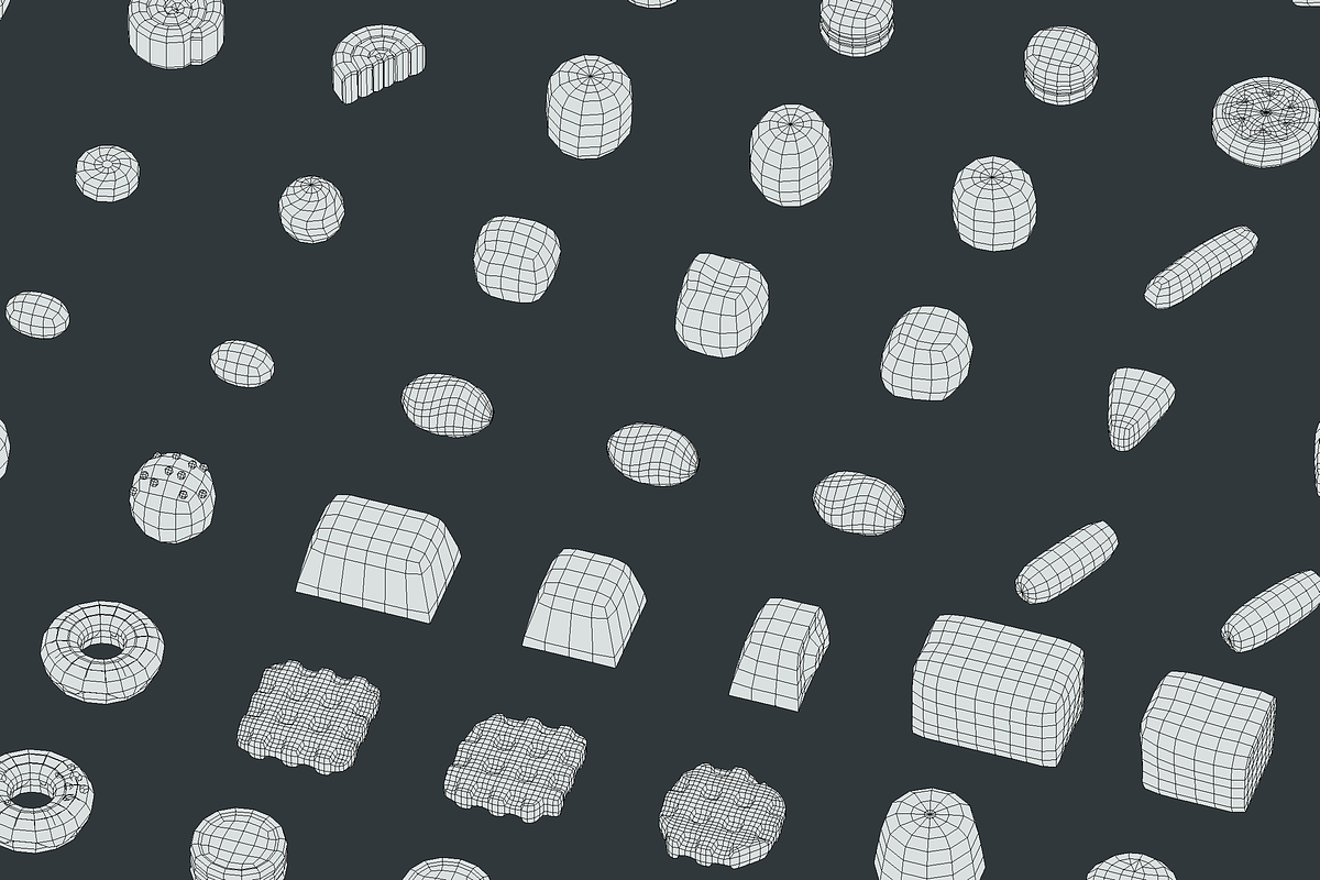 Candy Land - Animation Asset, an Environmental 3D Model by Polydactyl (Photo 35 of 36)