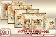 Victorian Children Journal Pages, a Person Illustration by CraftArtStory (Thumbnail 2 of 5)