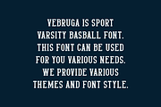 Vebruga - Varsity Font, a Slab Serif Font by Iqsiart Studio (Thumbnail 3 of 6)