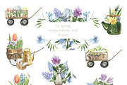 My garden. Watercolor set, an Illustration by Love Watercolor Store (Thumbnail 11 of 13)