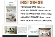 Premium Interior Design Templates, a Social Media Template by Branding by Kellsey (Thumbnail 4 of 5)