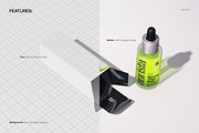 Dropper Bottle Carton mockup, a Merchandise Mockup by creatsy5 (Thumbnail 3 of 8)