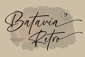 Batavia Retro Signature