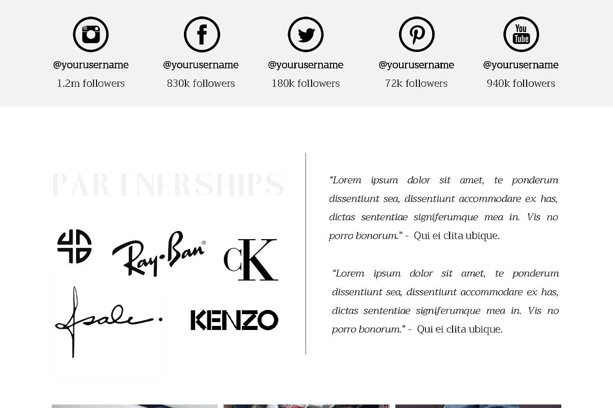 5 Page Media Kit Template, a Stationery Template by Eesome Design Studio (Photo 5 of 8)