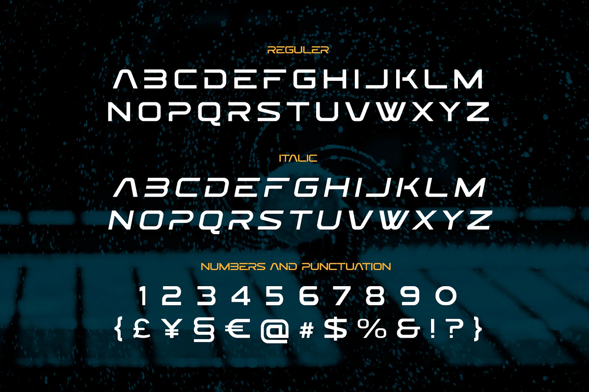 Forgex – Futuristic Display Font, a Sans Serif Font by Brand Earth (Photo 2 of 7)