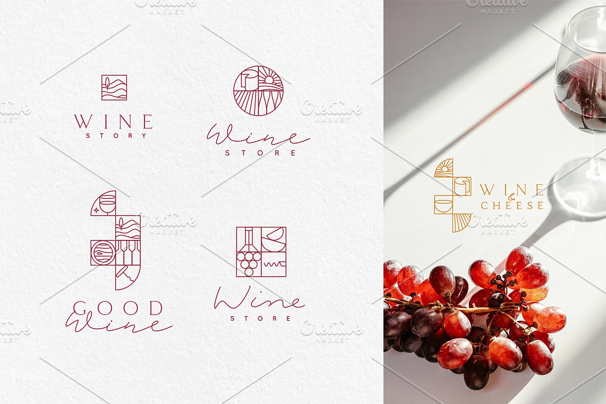 Wine Deco Collection, an Outline Icon by Anna (Photo 6 of 7)