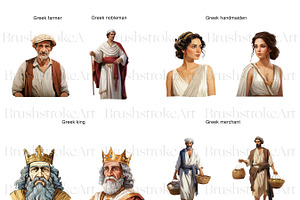 Ancient Greece Clipart, Greek Gods