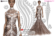 Procreate Brushes Fashion Beading 2, a Brush Add-On by Fashion Workshop Bkk (Thumbnail 8 of 19)