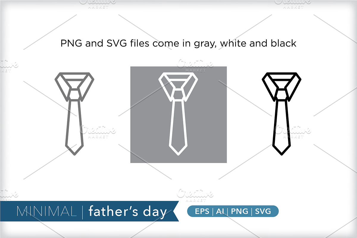 Minimal father's day icons, an Outline Icon by Picture Window (Photo 2 of 5)