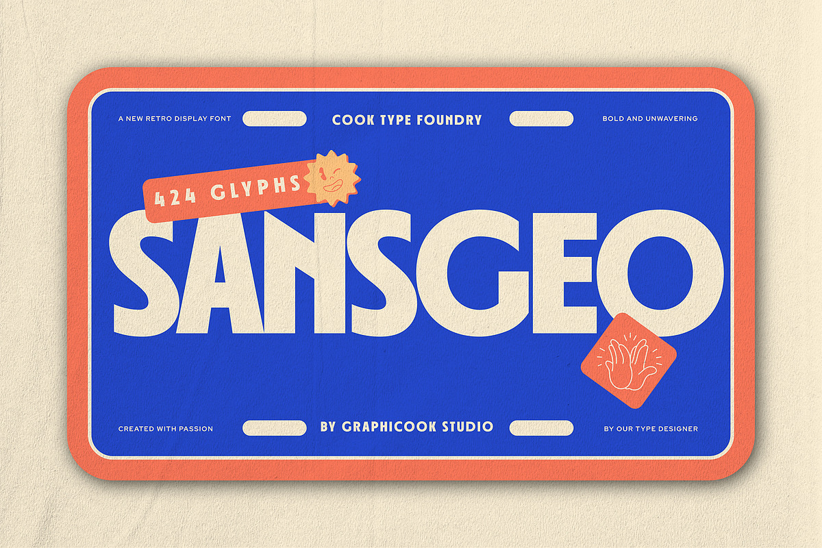 Sansgeo Geometric Sans, a Sans Serif Font by graphicook (Photo 1 of 10)