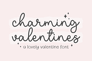 Charming Valentines - Script Font, a Handwritten Font by Keithzo (Thumbnail 1 of 7)