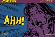 Atomic Brain Horror Font, a Handwritten Font by Paper Moon Graphic Supply (Thumbnail 6 of 13)