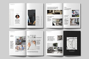 Minimal Real Estate Brochure, a Brochure Template by retrographix (Thumbnail 3 of 4)