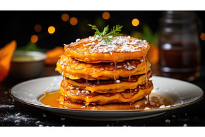 stack snack sweet potato ai, a Food & Drink Photo by pikepicture