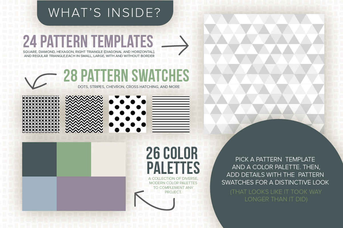 Custom Pattern Generator, a Pattern Graphic by Anugraha Design