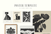 Linocut Gallery | Poster Builder, an Object Graphic by KetteCreate (Thumbnail 9 of 13)