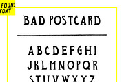 Bad Postcard, a Font by FOUNDFONT™ (Thumbnail 2 of 3)