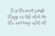Honeybelle Calligraphy Script, a Script Font by Beck McCormick (Thumbnail 8 of 10)