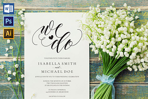 Invitation Template SHR434