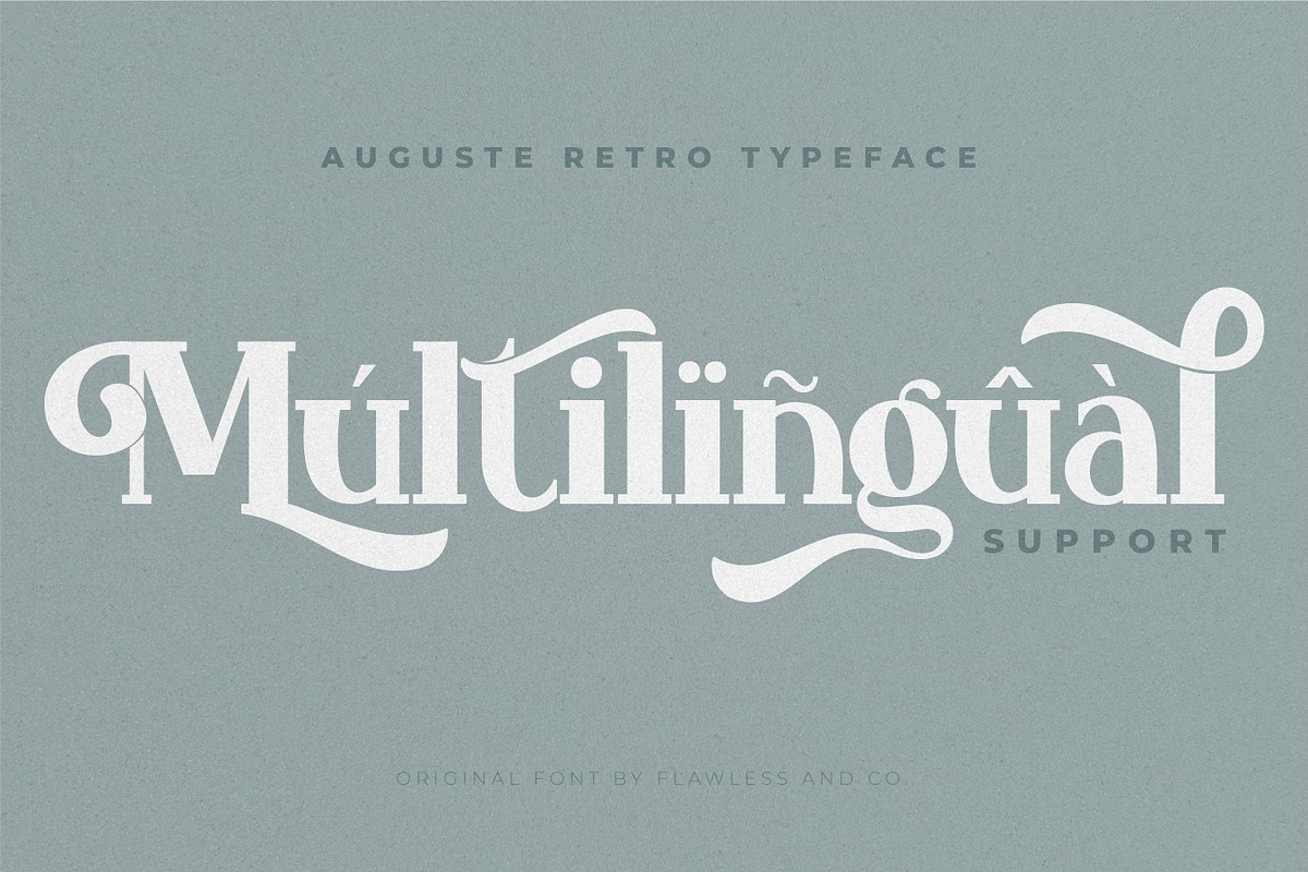 Auguste, a Sans Serif Font by Flawless And Co (Photo 5 of 12)