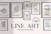 Poster Bundle | Modern Gallery, an Object Graphic by iStar Design (Thumbnail 75 of 76)