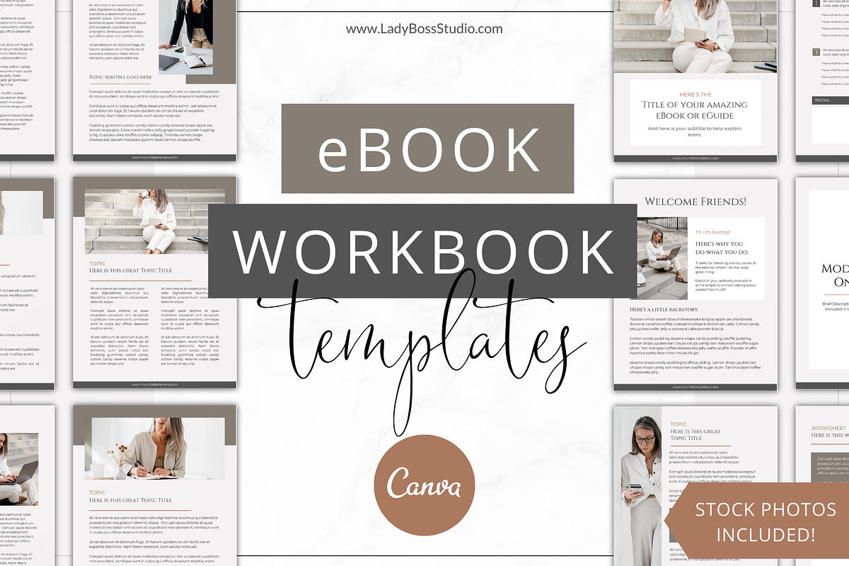 eBook Template | Audrey Klein, a Magazine Template by Lady Boss Studio (Photo 1 of 9)